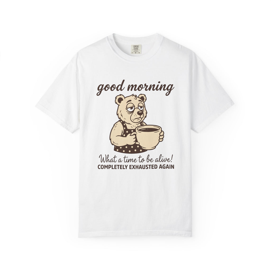 Sleepy Bear Java Shirt Funny Random Latte Gift Women Animation Tee Coffee T-Shirt Humor Fan Cartoon Tshirt Coffee Graphic Old School Mug