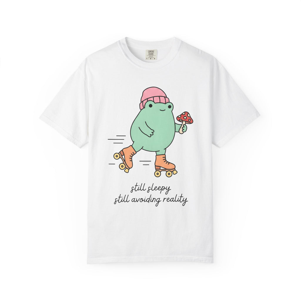Frog Roller Blades Shirt Funny Classic Gift Women Chibi Tee Toad T-Shirt Humor Fan Cute Tshirt Retro Graphic Clean Fungi Tshirt