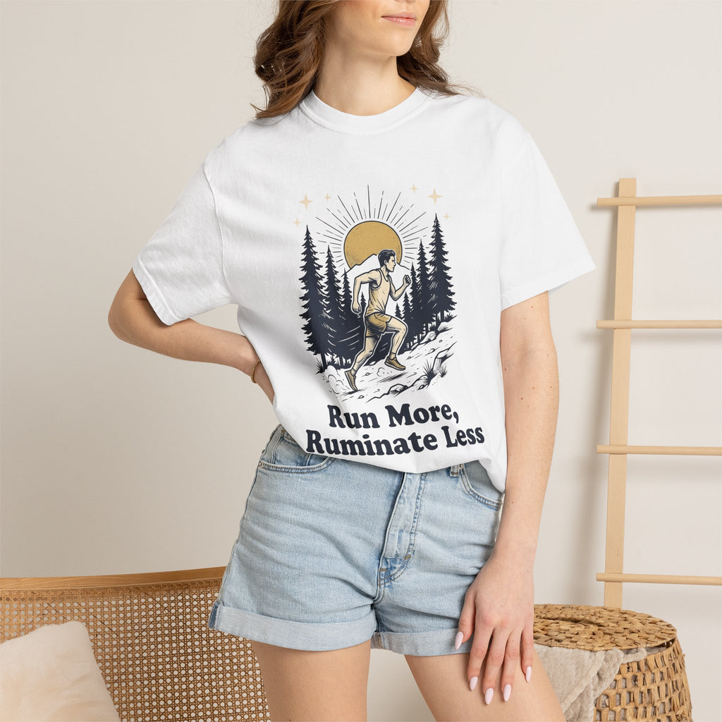 Trail Running Shirt Running Camping Gift Women Retro Tee Ultrarunning T-Shirt Runner Enthusiast Vintage Tshirt Camping Graphic Line Art