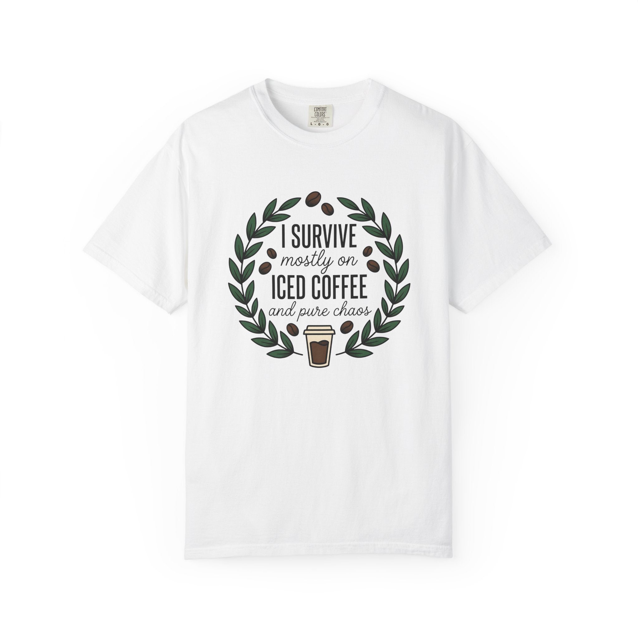 Chilled Coffee Cup Shirt Nurses Mocha Gift Women Vintage Tee Coffee Mug T-Shirt Teacher Enthusiast Retro Tshirt Chocolate Graphic Line Art