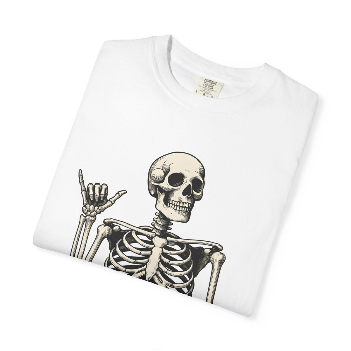 Skull Design Shirt Halloween Comedy Unisex Gift Classic Tee Skull T-Shirt Horror