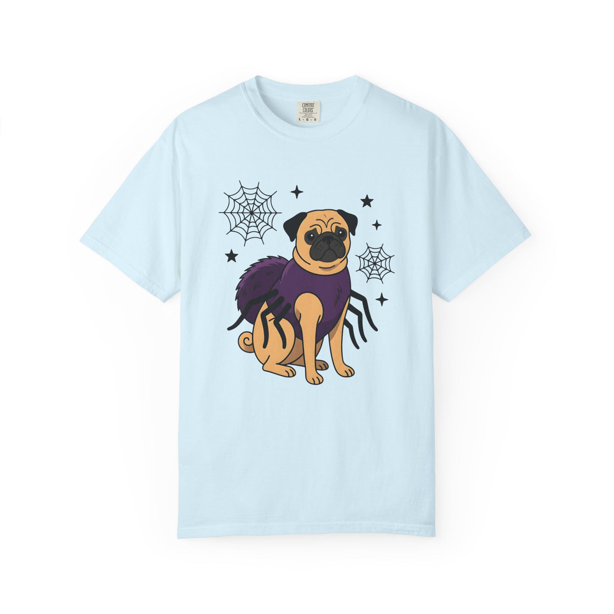 Pug Spider Suit Shirt Dog Halloween Costume Unisex Gift Animated Tee Spider