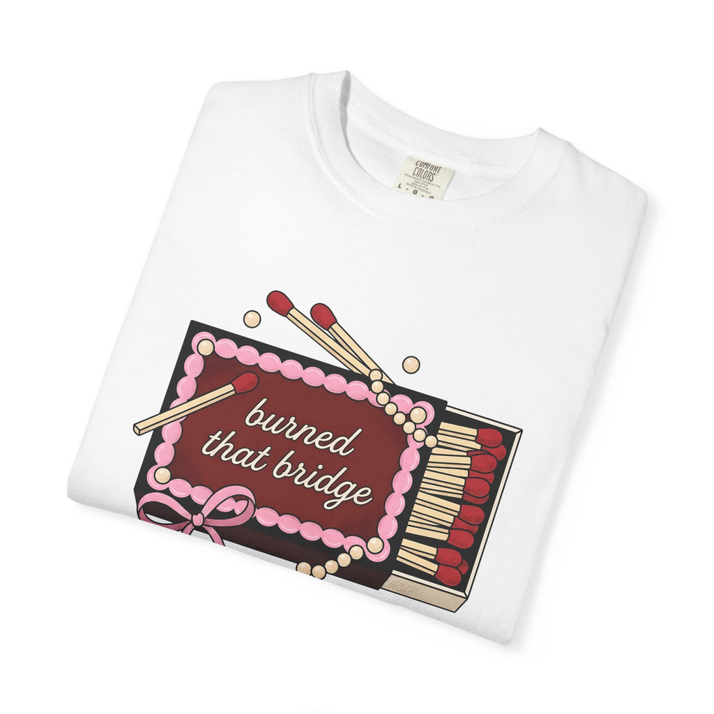 Gift Box Cake Shirt St. Valentine's Day Separation Gift Women Comic Tee Birthday Cake T-Shirt Valentine Fan Cartoon Tshirt Long Distance