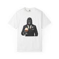 Ape Costume Shirt Drinks Wildlife Gift Women Retro Tee Monkey Costume T-Shirt Cocktail Fan Monkey Tshirt Animal Graphic Sketch Wine Glass
