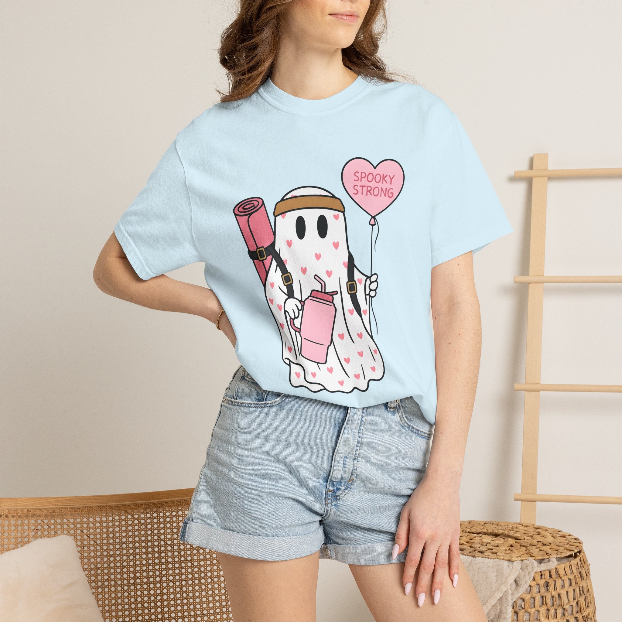 Spirit Yoga Shirt Valentines Day Exercise Gift Women Kawaii Tee Yoga T-Shirt Valentine Enthusiast Cartoon Tshirt Fitness Graphic Sketch Love