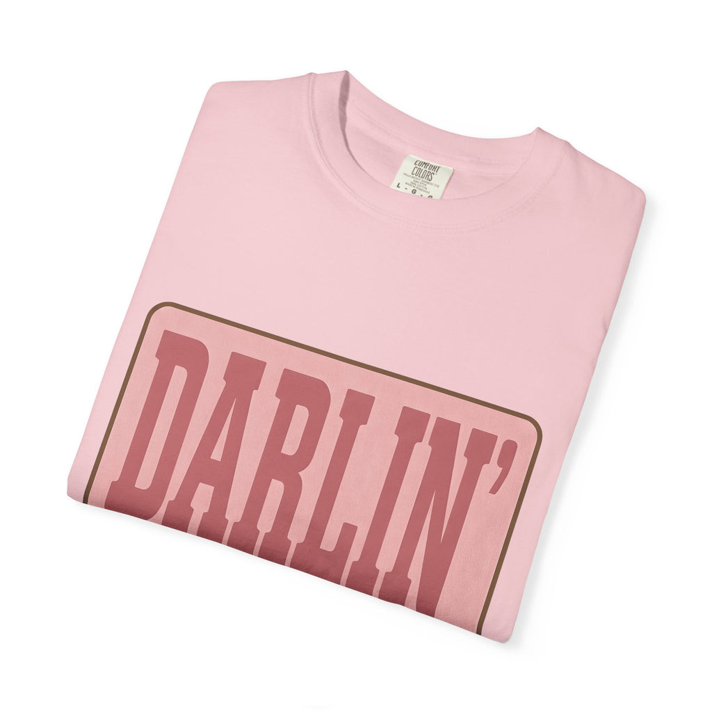 Western Lettering Shirt Romantic Ranch Gift Women Strong Tee Calligraphy T-Shirt Romance Fan Typography Tshirt Western Design Vintage Love