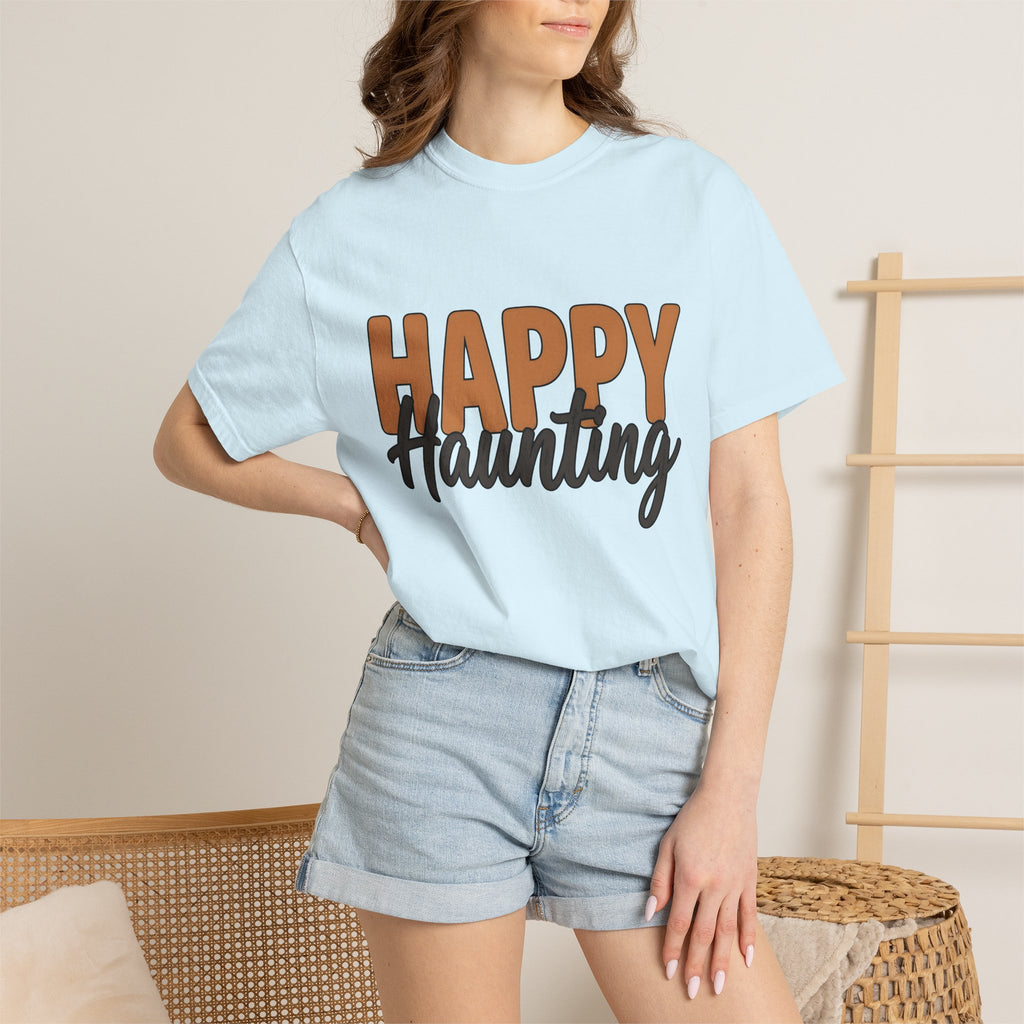 Spooky Quote Shirt Halloween Party Gift Women Playful Tee Horror T-Shirt Halloween Fan Creepy Tshirt Celebration Graphic Retro Script Font