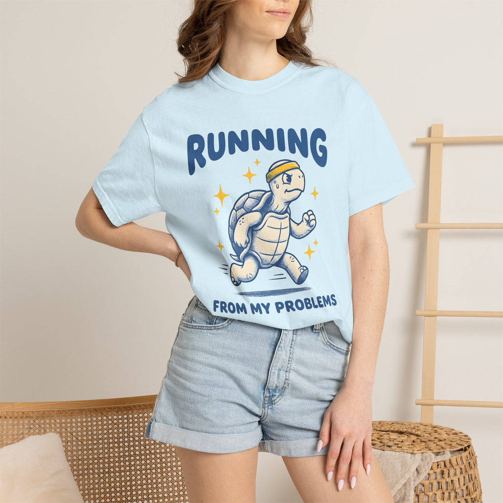 Jogging Turtle Shirt Sports Jokes Gift Women Comic Tee Turtle T-Shirt Athlete Fan Cartoon Tshirt Humor Graphic Vintage Sparkles Tshirt