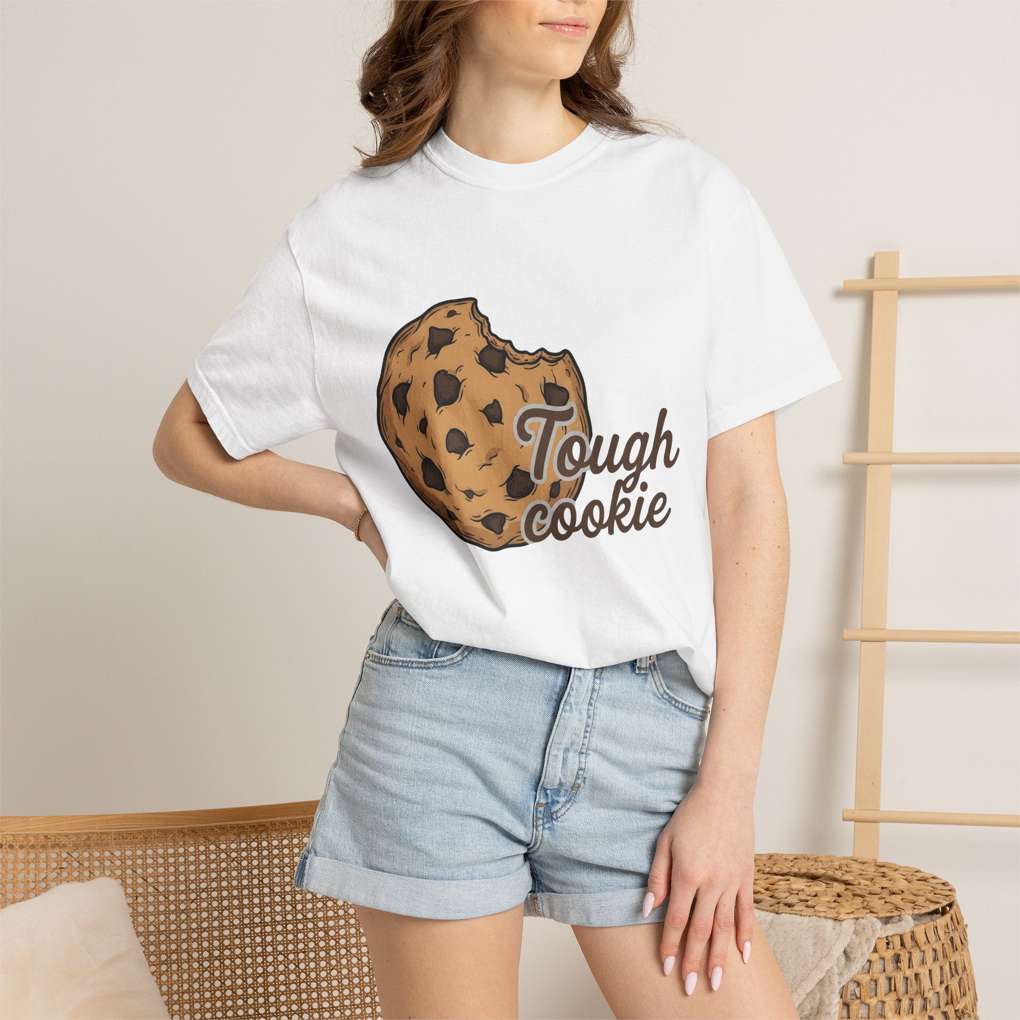 Chocolate Chip Cookie Shirt Desserts Satire Gift Women Anime Tee Cookie T-Shirt Pastry Fan Manga Tshirt Parody Graphic Doodle Nibble Tshirt