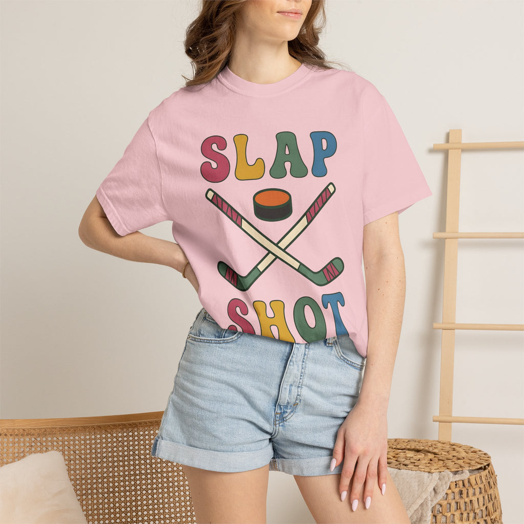 Hockey Sticks Shirt Sports League Gift Women Hand Drawn Tee Hockey Staves T-Shirt Athlete Fan Hockey Stick Graphic Tshirt Line Art Puck Ball