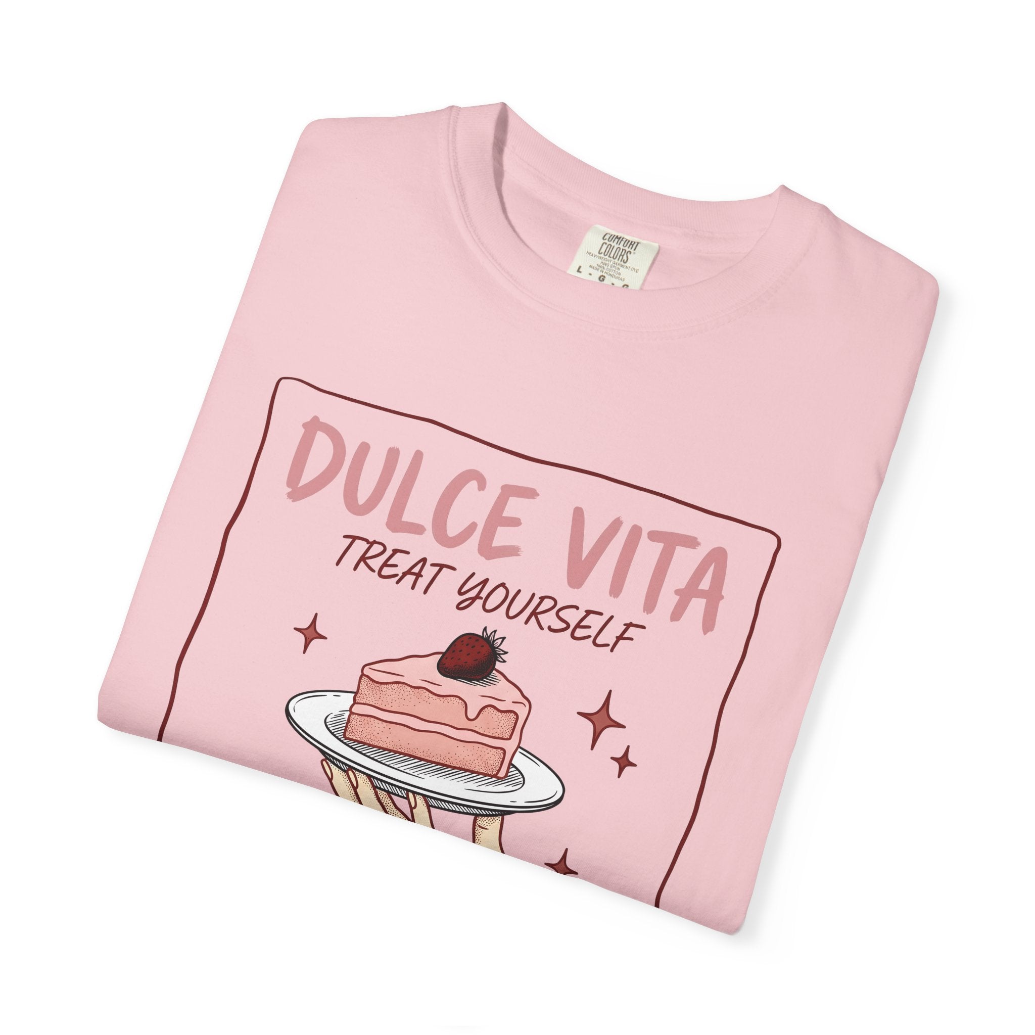 Berry Cake Shirt St. Valentine's Day Meal Gift Women Line Art Tee Cake T-Shirt Valentine Fan Minimalist Tshirt Dinner Graphic Cartoon