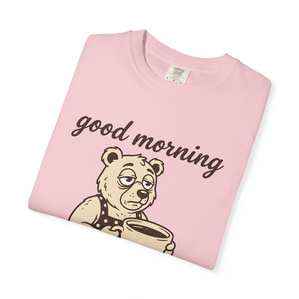 Sleepy Bear Java Shirt Funny Random Latte Gift Women Animation Tee Coffee T-Shirt Humor Fan Cartoon Tshirt Coffee Graphic Old School Mug