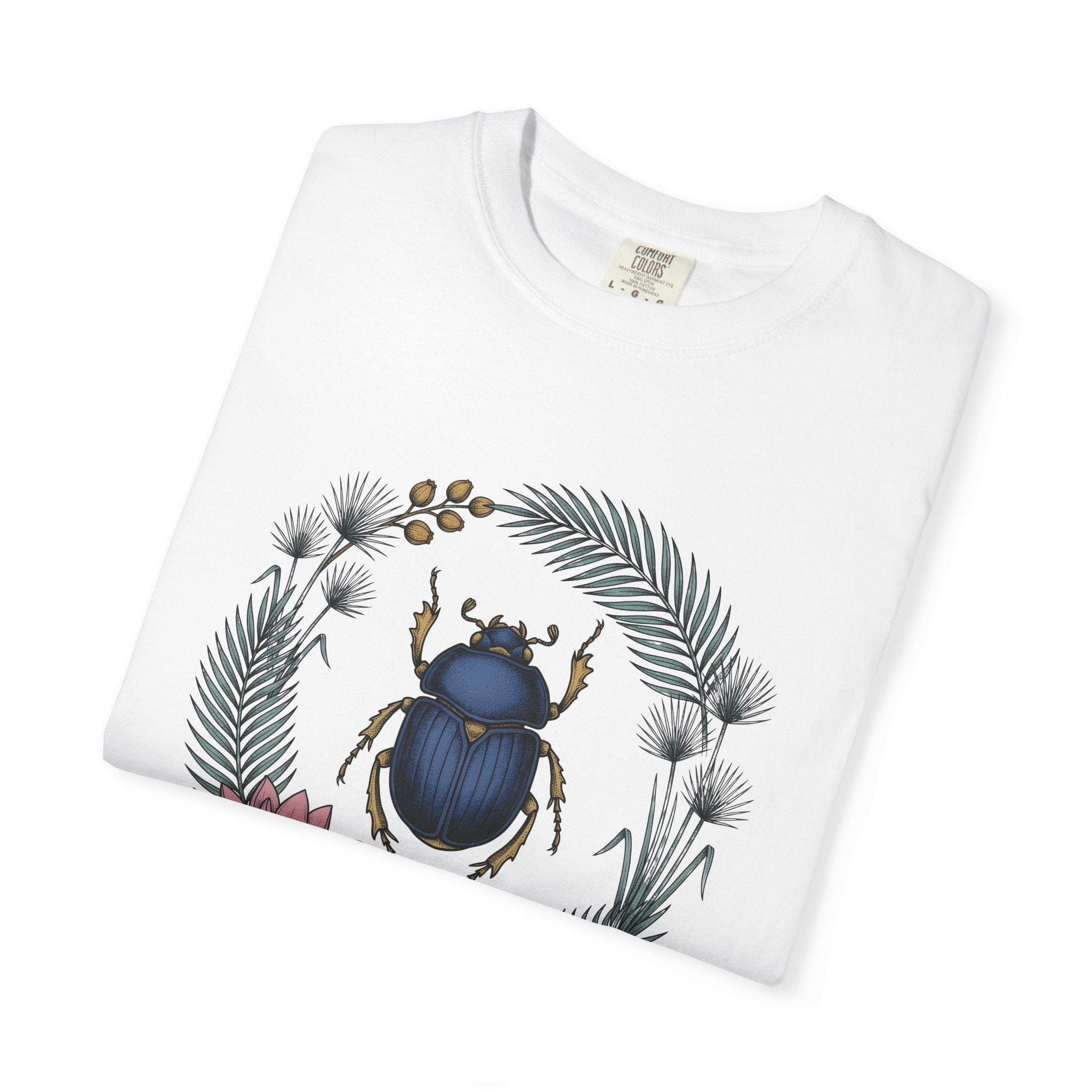 Bug Illustration Shirt Cottagecore Outdoors Gift Women Floral Tee Insect T-Shirt Cottagecore Fan Botanical Tshirt Nature Graphic Retro Water