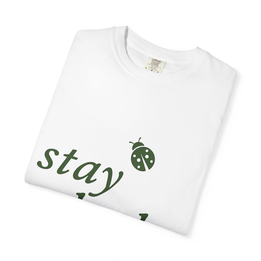 Ladybug Design Shirt St Patrick's Day Happiness Gift Women Simple Tee Ladybug T-Shirt Luck Fan Lady Tshirt Joy Graphic Vintage Good Luck