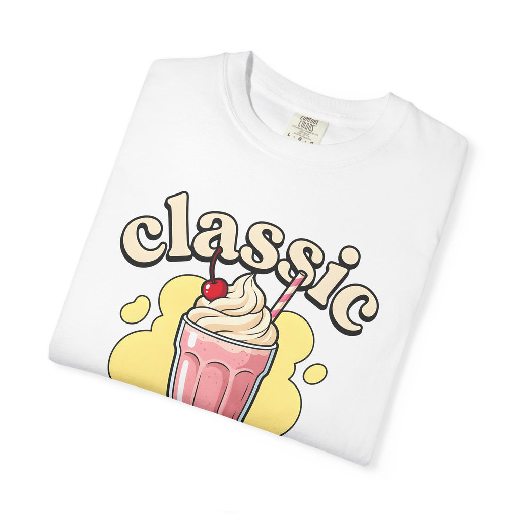 Milkshake Shirt Desserts Snack Gift Women Cartoon Tee Shake T-Shirt Sweets Fan Toon Tshirt Munchie Graphic Vintage Cherry Tshirt