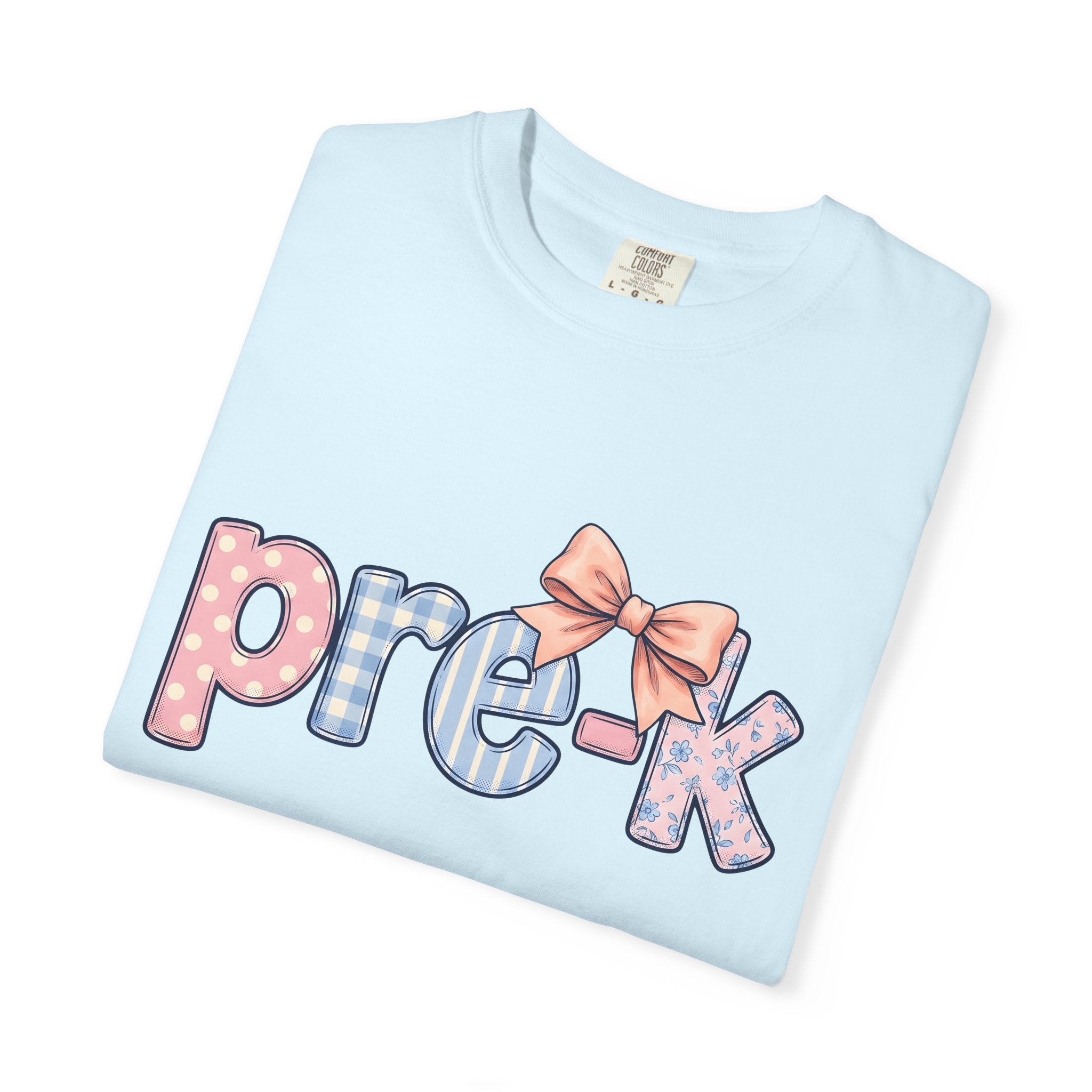 Pastel Bow Motif Shirt Teachers Learning Gift Women Playful Tee Bow T-Shirt Educator Enthusiast Whimsical Tshirt Educational Graphic
