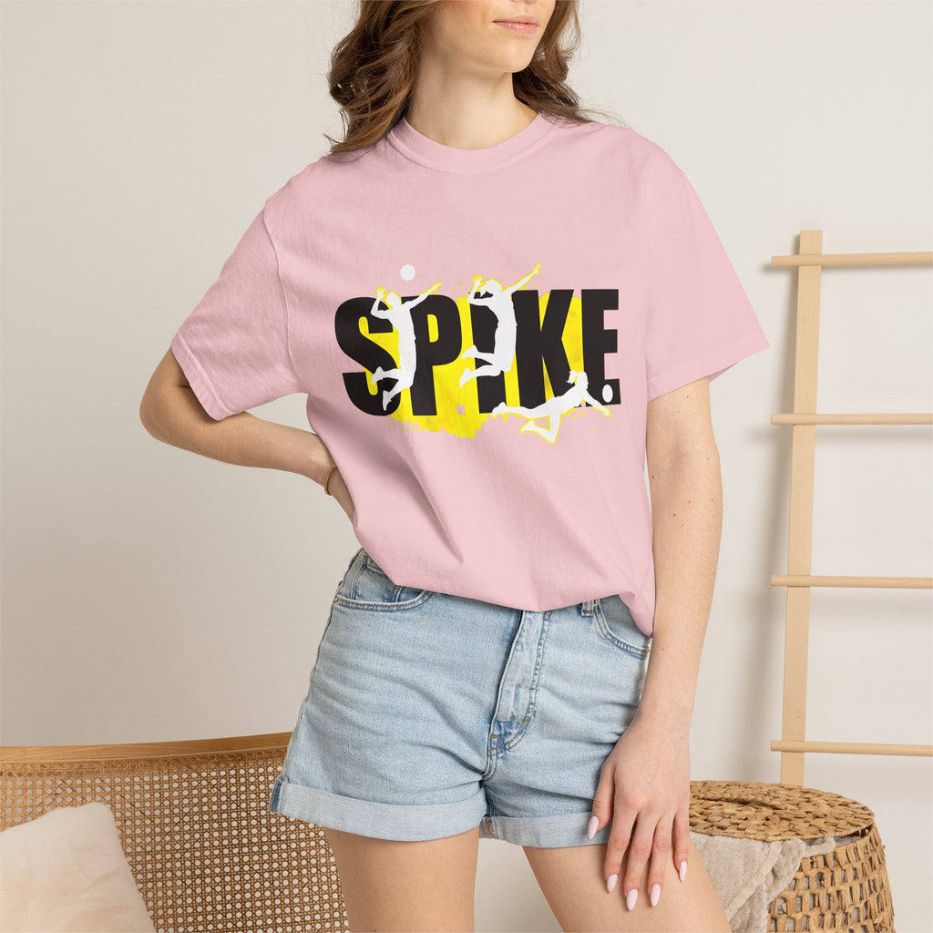 Beach Volleyball Shirt Volleyball Sports Gift Women Heavy Tee Volleyball T-Shirt Volleyball Enthusiast Grunge Tshirt Athletic Graphic