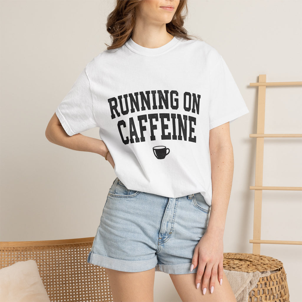 Coffee Cup Shirt Mom Coffee Gift Women Distressed Tee Mug T-Shirt Motherhood Fan Vintage Tshirt Caffeine Graphic Retro Mug Tshirt