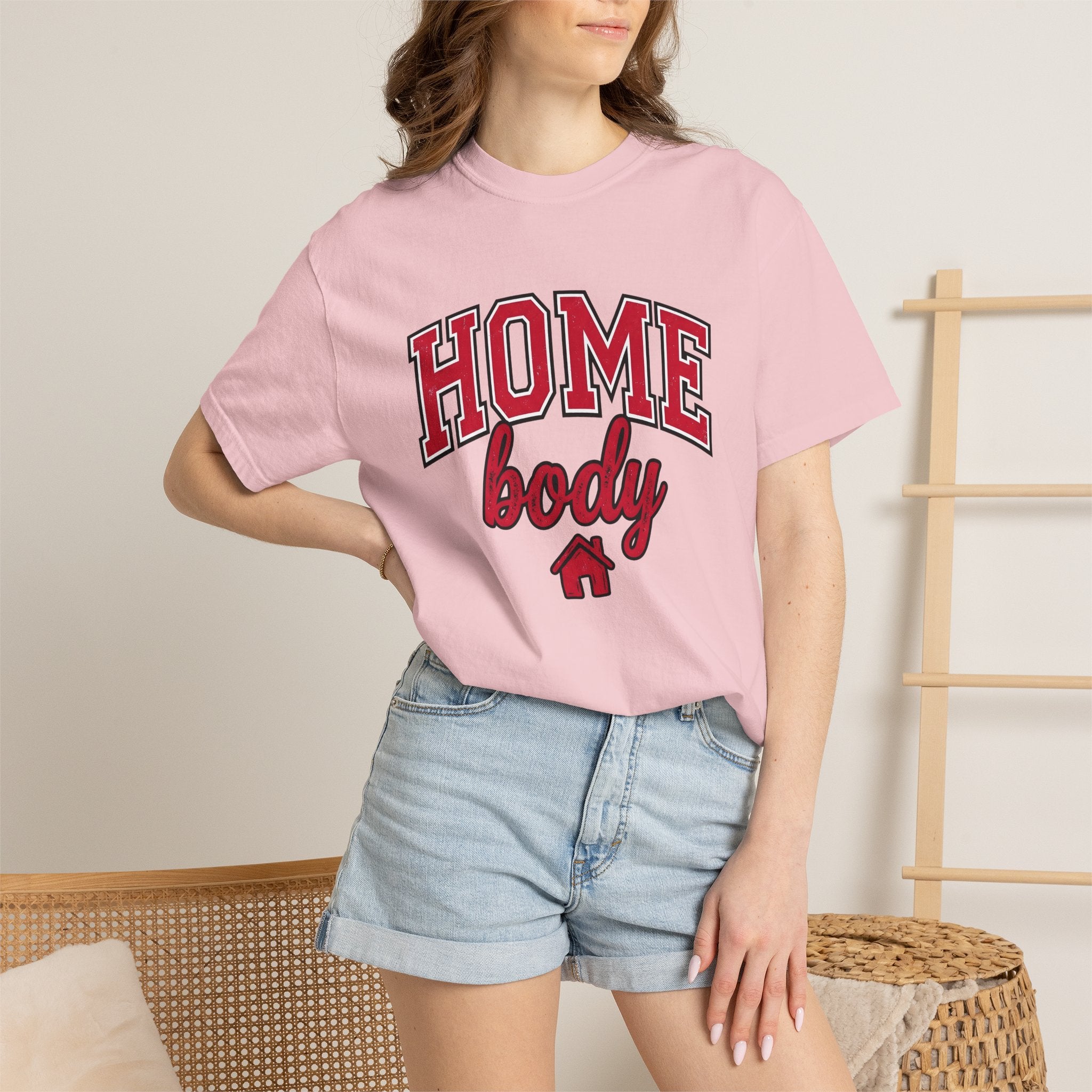 House Sketch Shirt Introvert Warmth Gift Women Varsity Tee Home T-Shirt Recluse Fan Vintage Tshirt Cozy Graphic Classic House Emblem Tshirt