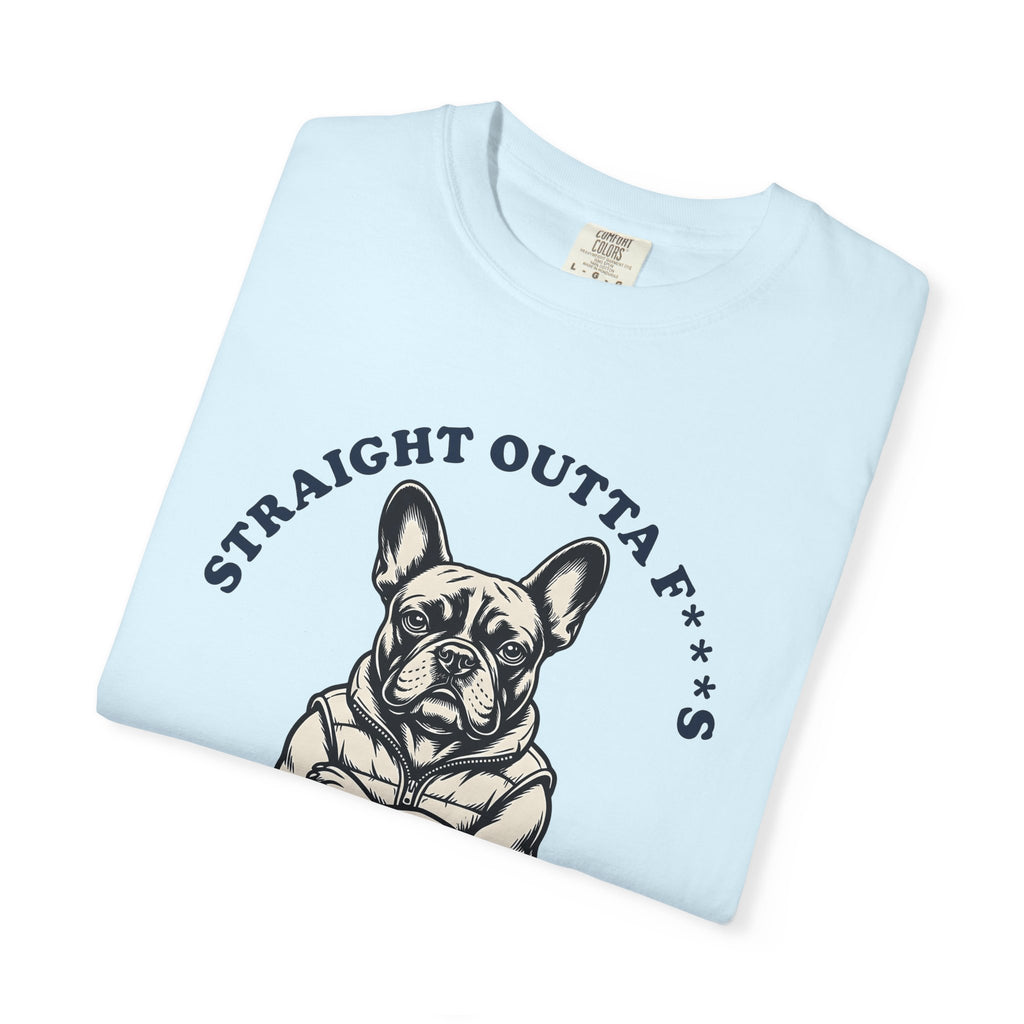 French Bulldog Shirt Dog Joke Gift Women Illustration Tee Bulldog T-Shirt Dog Fan Artistic Tshirt Humor Graphic Classic Vest Tshirt