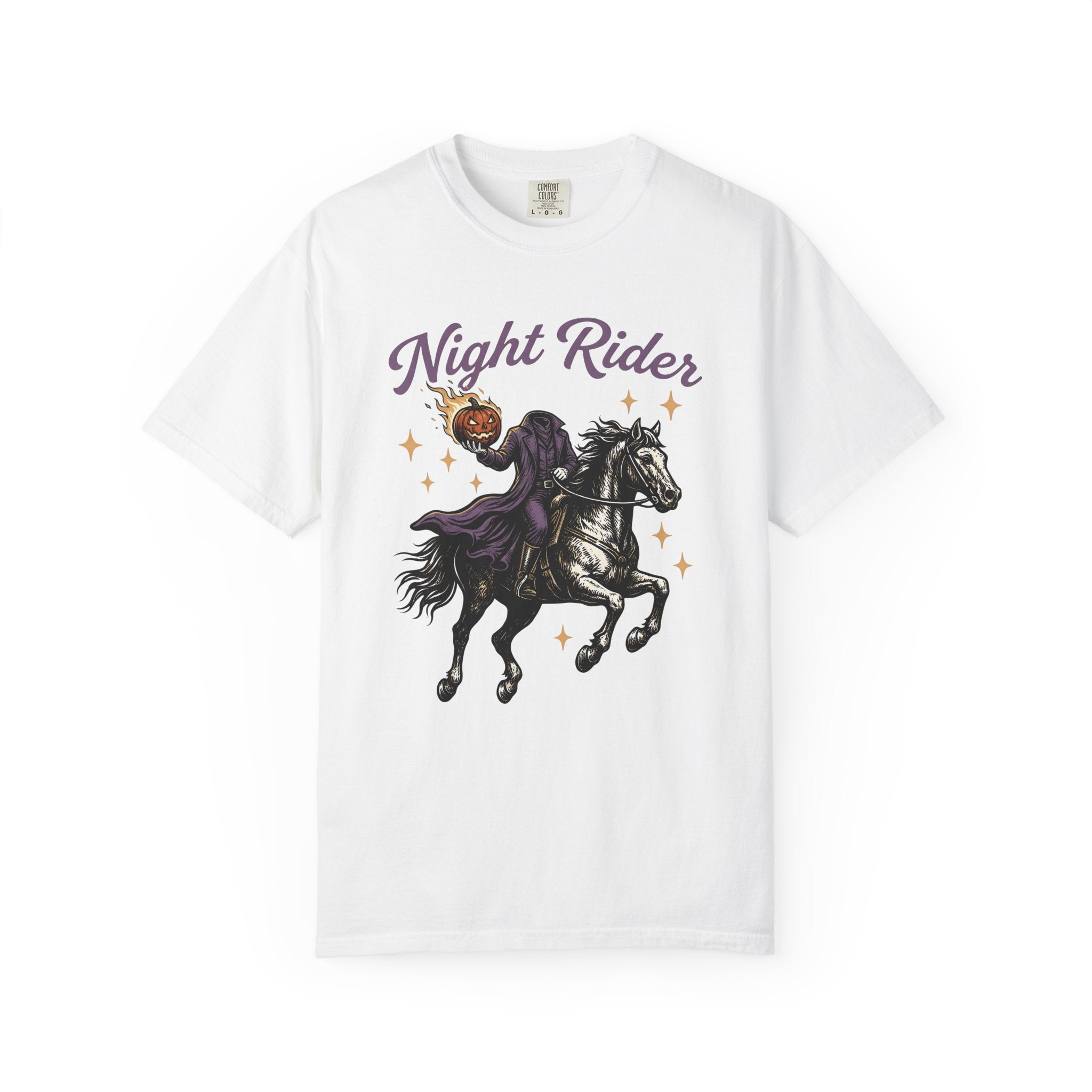 Headless Horseman Shirt Halloween Dark Gift Women Antique Tee Horseman T-Shirt Spooky Fan Horseman Tshirt Gothic Graphic Classic