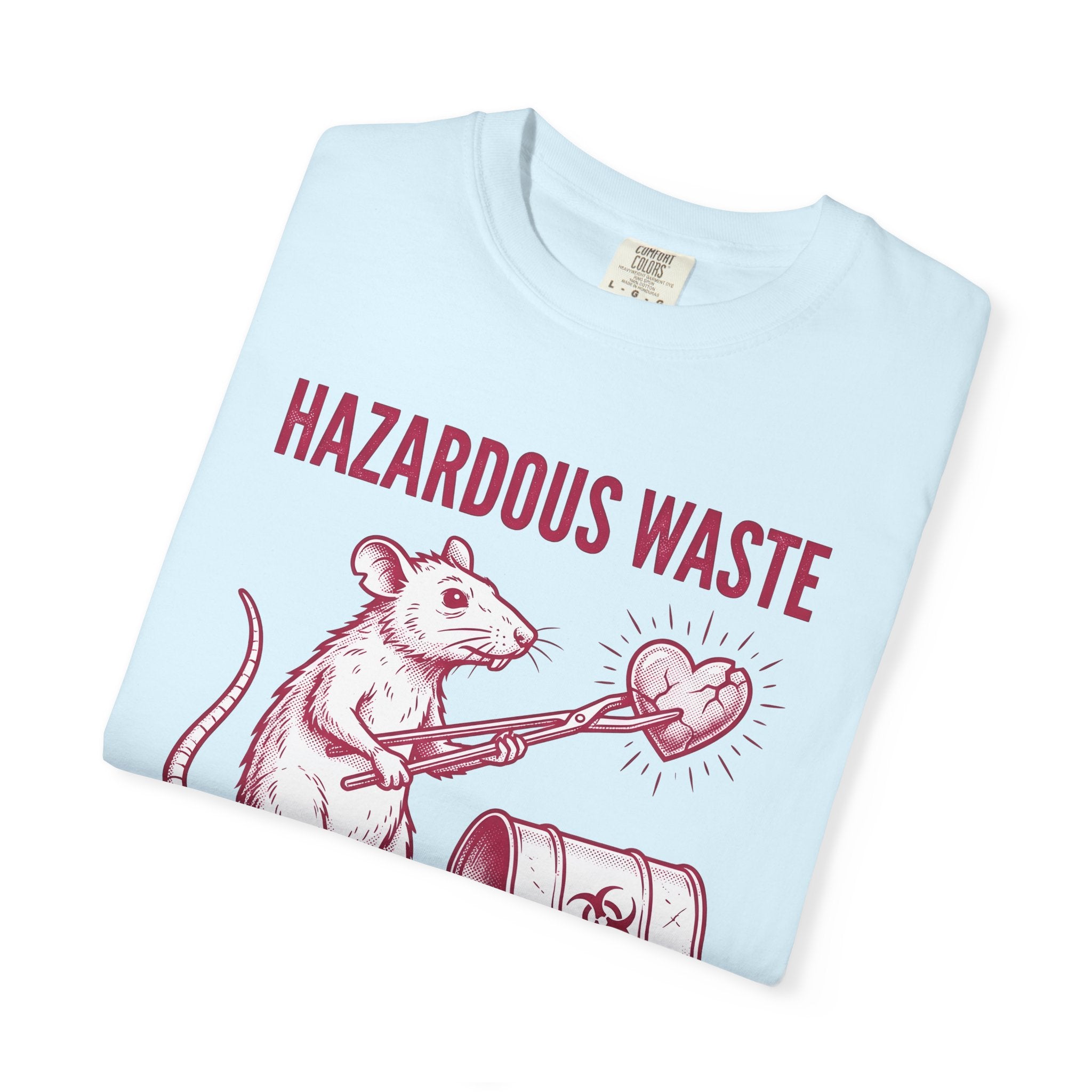 Mouse Heart Shirt Valentines Day Joke Gift Women Retro Tee Heart T-Shirt Valentine Fan Vintage Tshirt Pun Graphic Sketch Poison Drum Tshirt