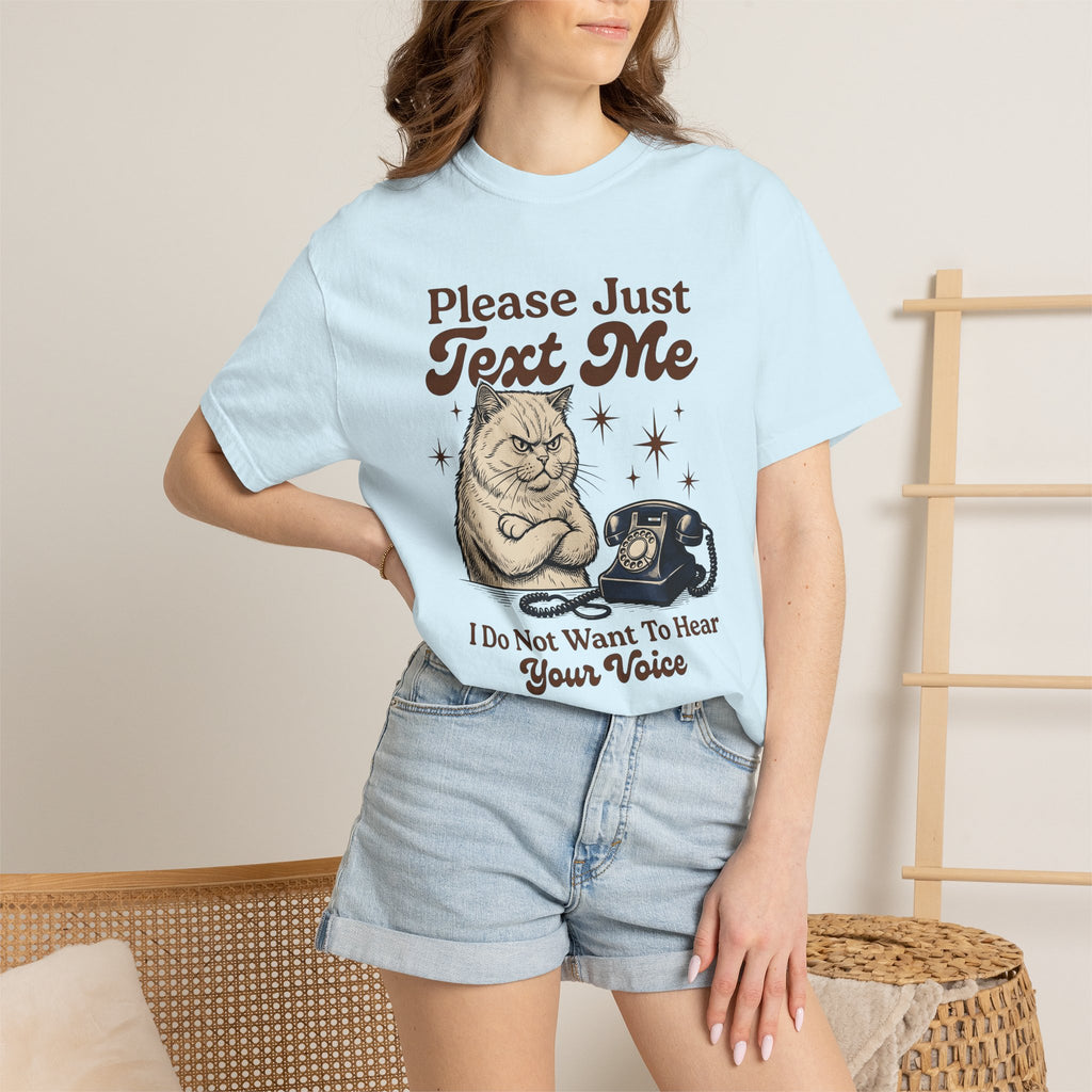 Sour Cat Shirt Cat Joke Gift Women Retro Tee Kitty T-Shirt Cat Fan Fifties Tshirt Pun Graphic Classic Old Telephone Tshirt