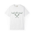Lacrosse Sticks Shirt Moms Sports Gift Women Distressed Tee Lacrosse T-Shirt Mom Fan Lacrosse Tshirt Athletic Graphic Vintage Script Tshirt