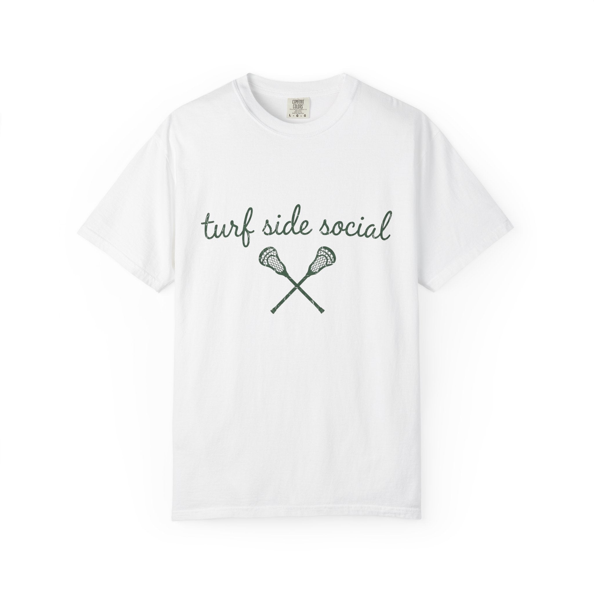 Lacrosse Sticks Shirt Moms Sports Gift Women Distressed Tee Lacrosse T-Shirt Mom Fan Lacrosse Tshirt Athletic Graphic Vintage Script Tshirt
