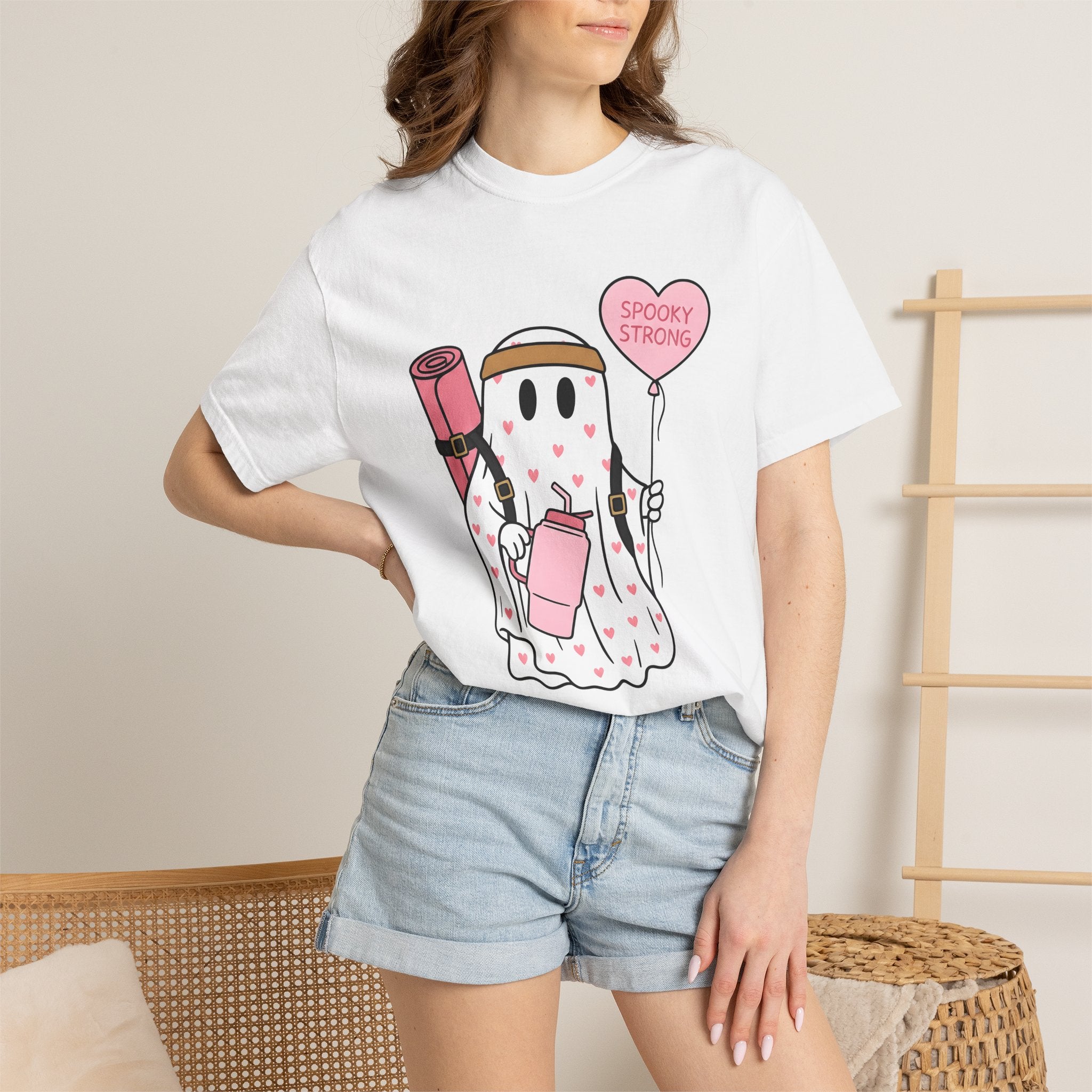 Spirit Yoga Shirt Valentines Day Exercise Gift Women Kawaii Tee Yoga T-Shirt Valentine Enthusiast Cartoon Tshirt Fitness Graphic Sketch Love