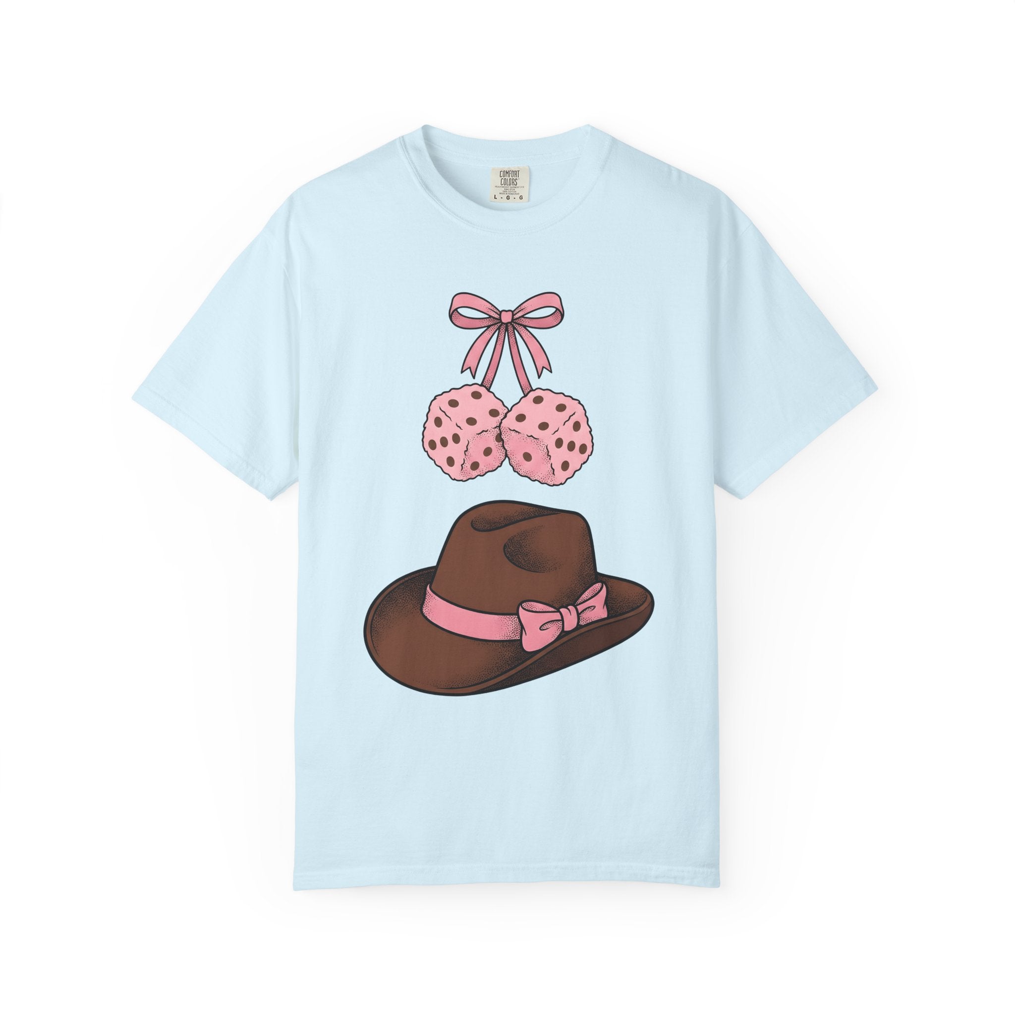 Cowboy Hat Shirt Cowgirl Western Gift Women Rustic Tee Stetson T-Shirt Cowboy Fan Vintage Tshirt Rodeo Graphic Retro Dice Tshirt