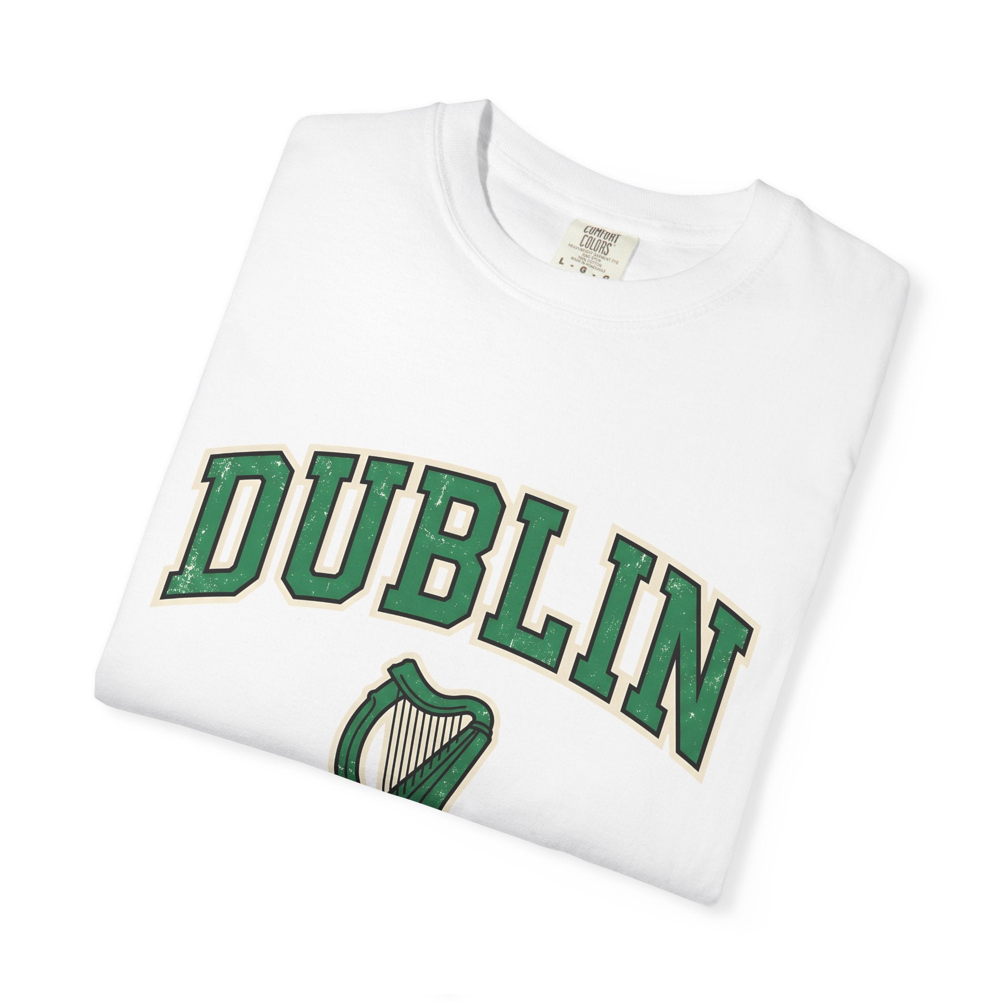 Gaelic Harp Shirt St. Patrick's Day Emerald Isle Gift Women Sports Tee Celtic Harp T-Shirt Patrick's Day Fan Irish Tshirt Irish Graphic