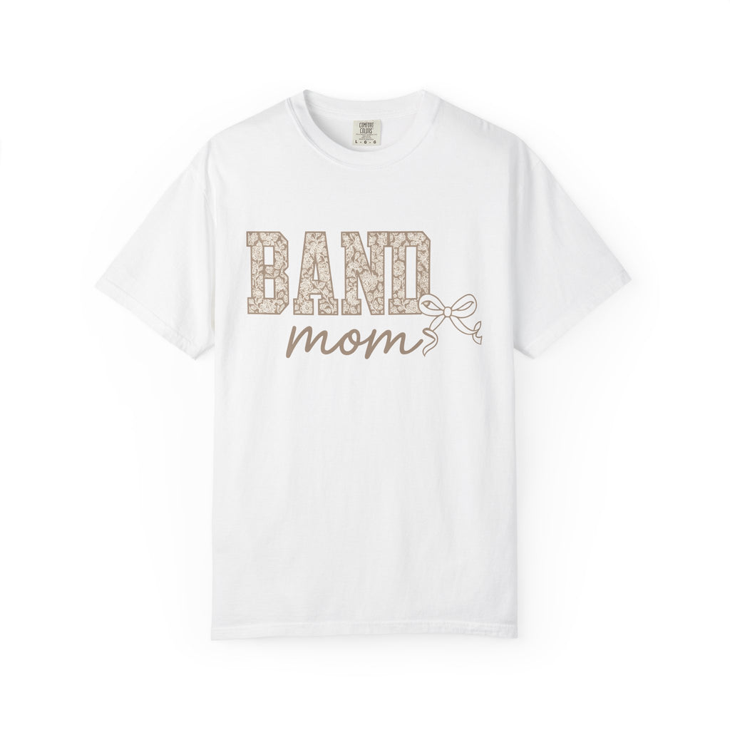 Blossom Monogram Shirt Moms Sound Gift Women Folk Tee Initial T-Shirt Motherhood Fan Traditional Tshirt Audio Graphic Classic Knot Tshirt