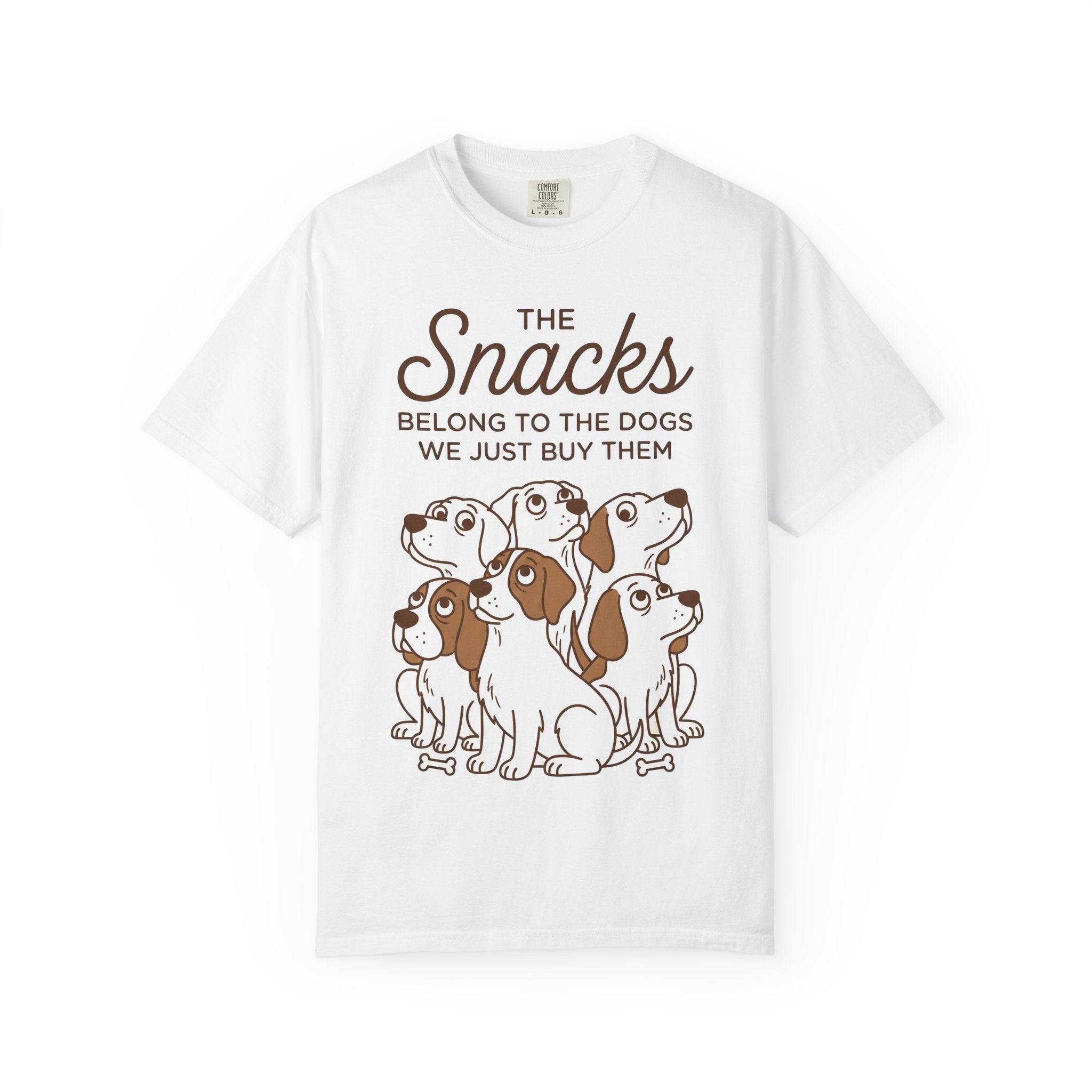 Beagle Hound Shirt Dog Creatures Gift Women Animation Tee Hound Dog T-Shirt Dog Fan Cartoon Tshirt Beast Graphic Doodle Chew Bones Tshirt