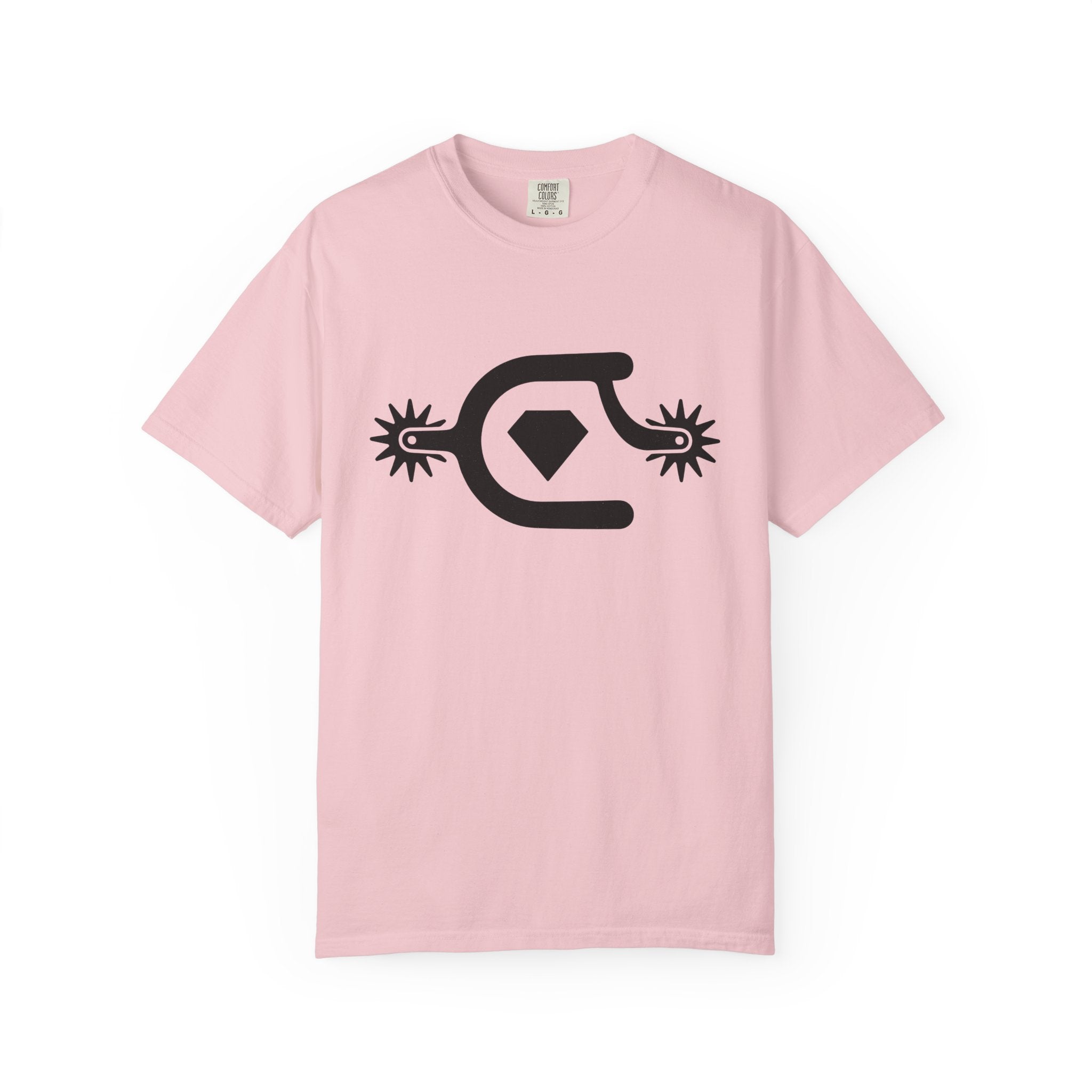 Cowboy Spurs Shirt Cowgirl Cowboy Gift Women Line Art Tee Riding Gear T-Shirt Rodeo Fan Minimalist Tshirt Cowboy Graphic Classic Geometric