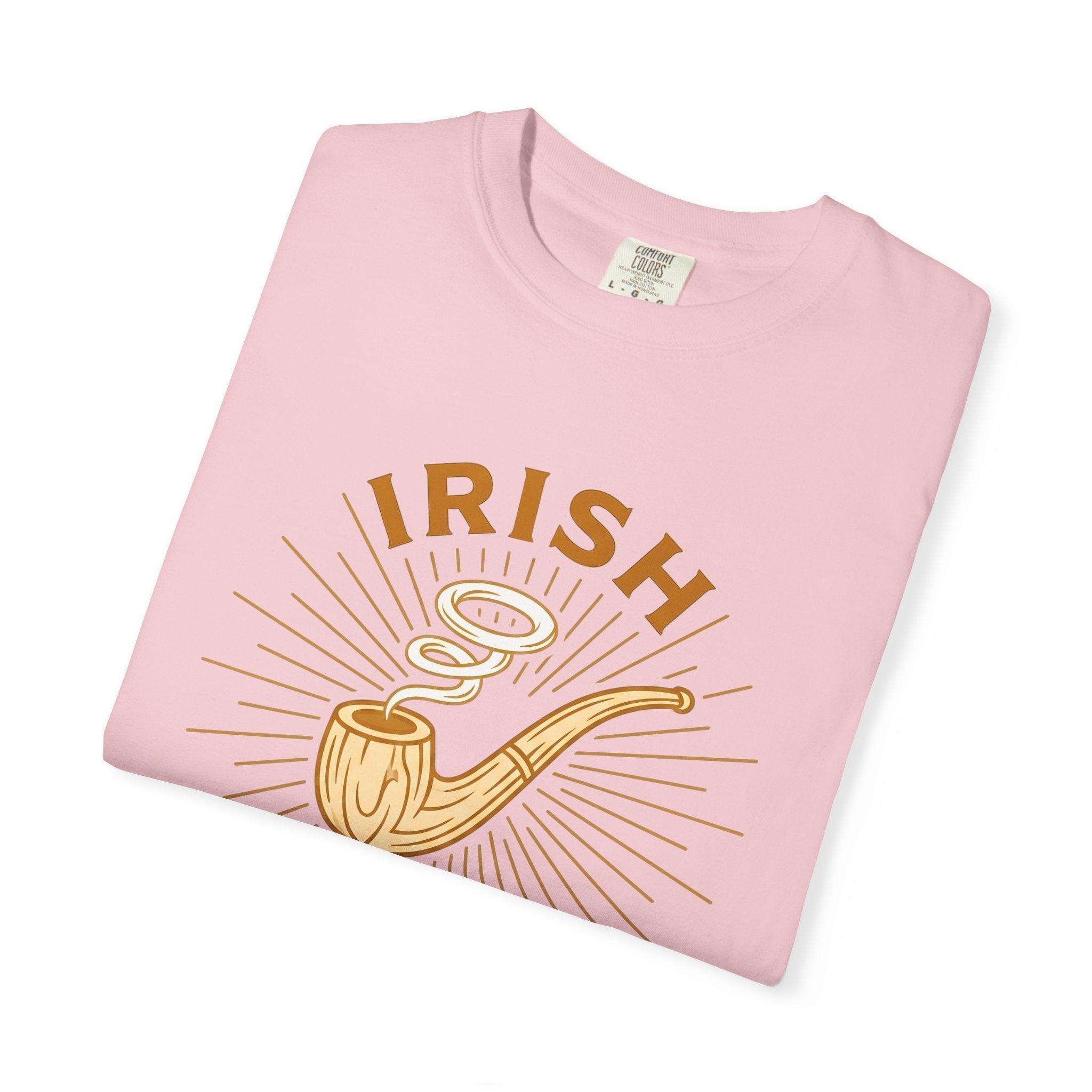 Tobacco Pipe Shirt St Patricks Day Celtic Gift Women Retro Tee Hookah T-Shirt Irish Fan Vintage Tshirt Celtic Graphic Sketch Vapor Tshirt