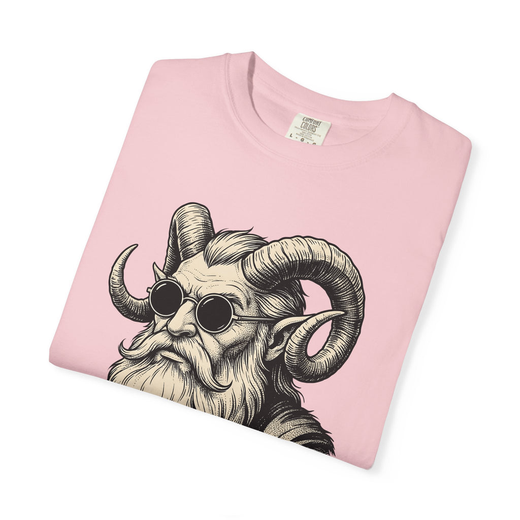 Krampus Head Shirt Christmas Gothic Gift Women Tattoo Tee Krampus T-Shirt Xmas Fan Traditional Tshirt Dark Graphic Vintage Sunglasses Tshirt