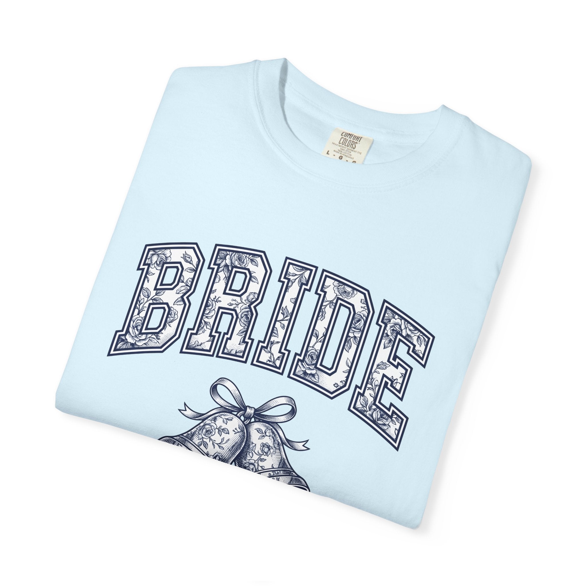 Nuptial Bells Shirt Bridal Matrimony Gift Women Flower Tee Wedding Bells T-Shirt Bride Fan Floral Tshirt Marriage Graphic Retro Red Roses