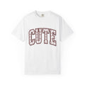 Letter Patches Shirt St. Valentine's Day Vibe Gift Women Retro Tee Iron Ons T-Shirt Valentine Fan Vintage Tshirt Atmosphere Graphic Neat Bow