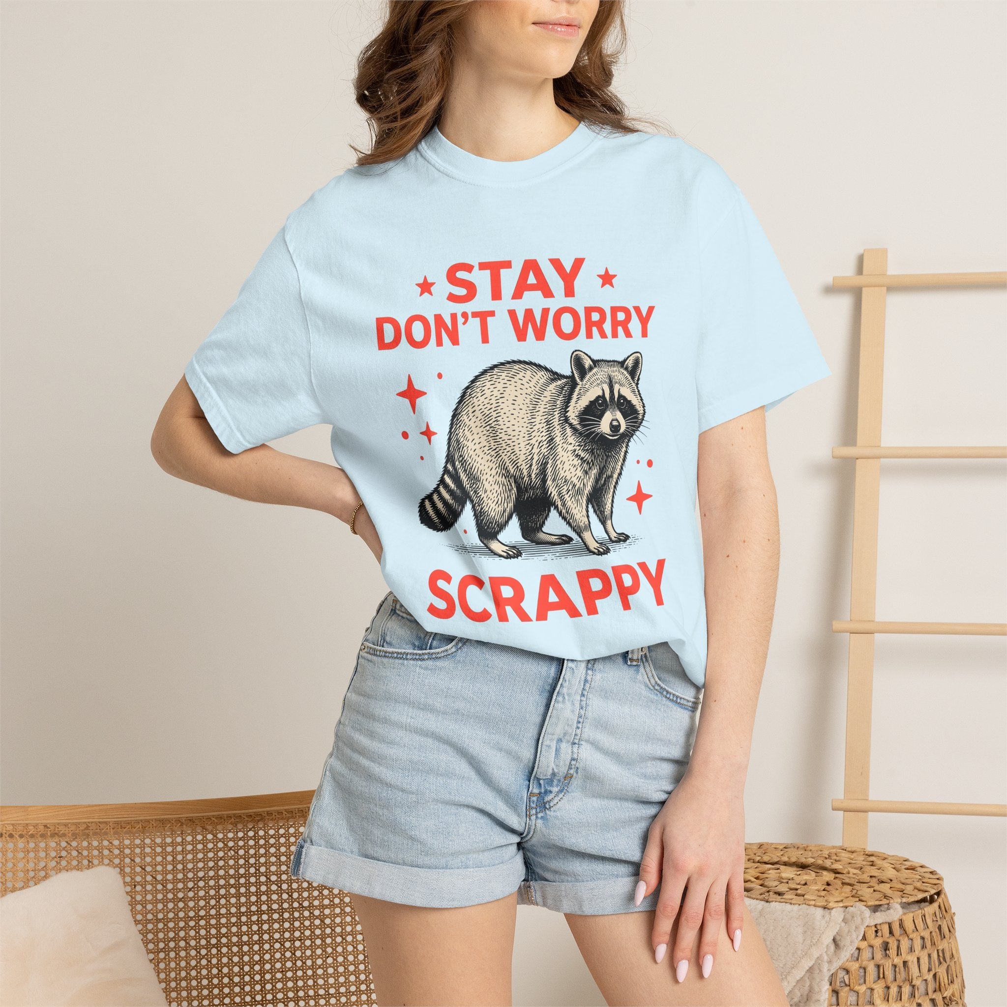 Raccoon Graphic Shirt Animals Nature Gift Women Vintage Tee Trash Panda T-Shirt Wildlife Fan Retro Tshirt Environmental Graphic Hand Drawn