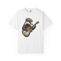 Badger Guitar Shirt Animals Melody Gift Women Antique Tee Guitar T-Shirt Wildlife Fan Vintage Tshirt Music Graphic Pen And Ink Beanie Tshirt