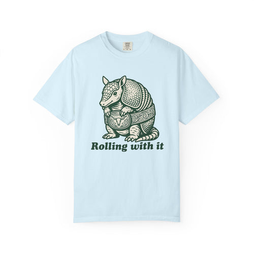 Armadillo Graphic Shirt Funny Animal Gift Women Vintage Tee Armadillo T-Shirt Humor Fan Dillo Graphic Retro Cowboy Belt Tshirt