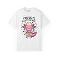 Axolotl Nurse Shirt Easter Animal Gift Women Cute Tee Mexican Salamander T-Shirt Spring Fan Salamander Graphic Tshirt Kawaii Basket Tshirt