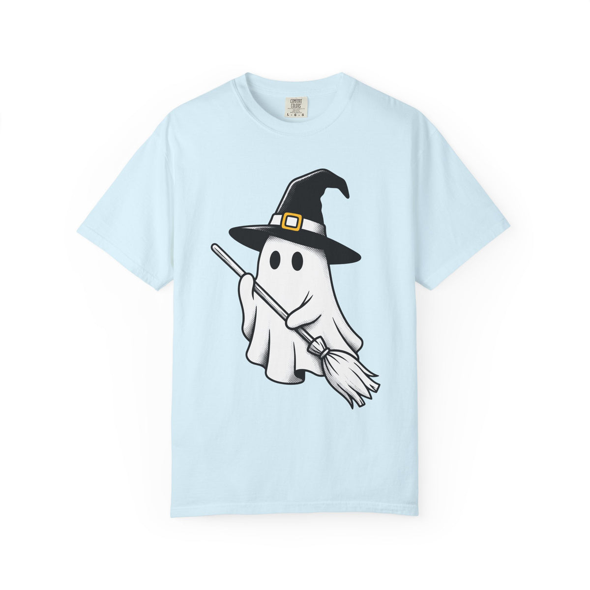Phantom Witch Shirt Halloween Fantasy Gift Women Comic Tee Sorceress T-Shirt Horror Fan Cartoon Tshirt Mythical Graphic Hand Drawn Witch