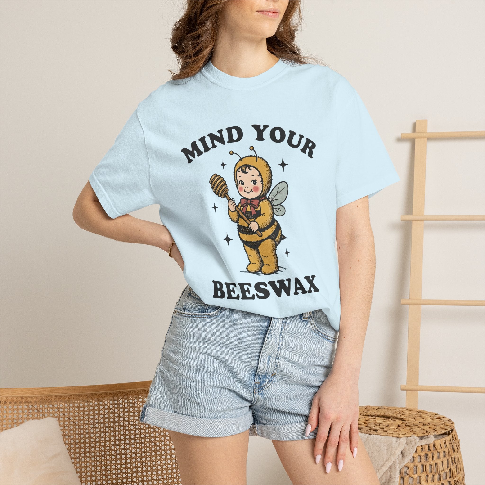 Bee Costume Kid Shirt Funny Animal Gift Women Vintage Tee Bee T-Shirt Humor Fan Distressed Graphic Retro Honey Dipper Tshirt