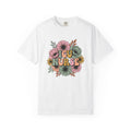 Blossom Bouquet Shirt Nurse Garden Gift Women Folk Tee Flower Arrangement T-Shirt Healthcare Enthusiast Folk Art Tshirt Gardening Graphic