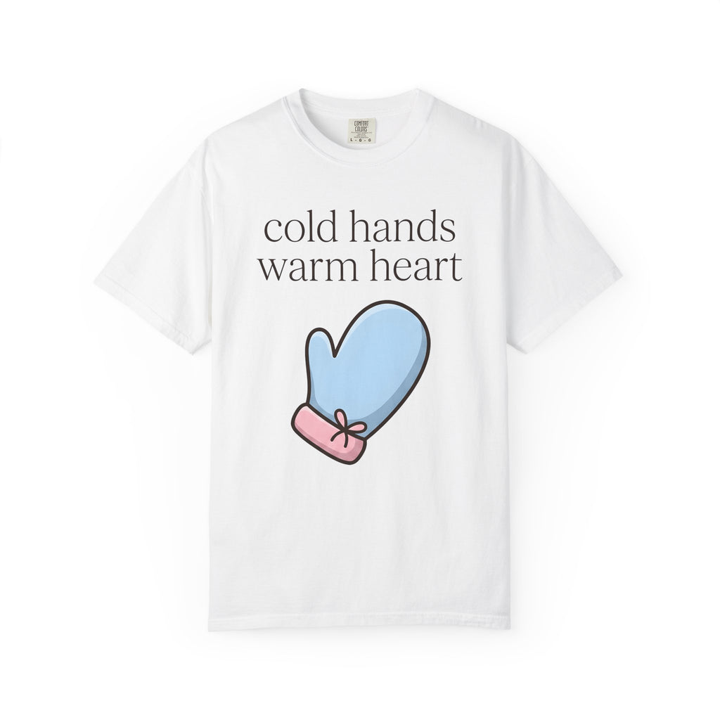 Snow Mitten Shirt Winter Snug Gift Women Lovable Tee Mittens T-Shirt Snow Fan Handwarmers Graphic Tshirt Basic Bowtie Tshirt