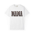 Baseball Text Shirt Mom Sports Gift Women Sporty Tee Baseball T-Shirt Mom Fan Athletic Tshirt Sports Graphic Retro Stitching Tshirt
