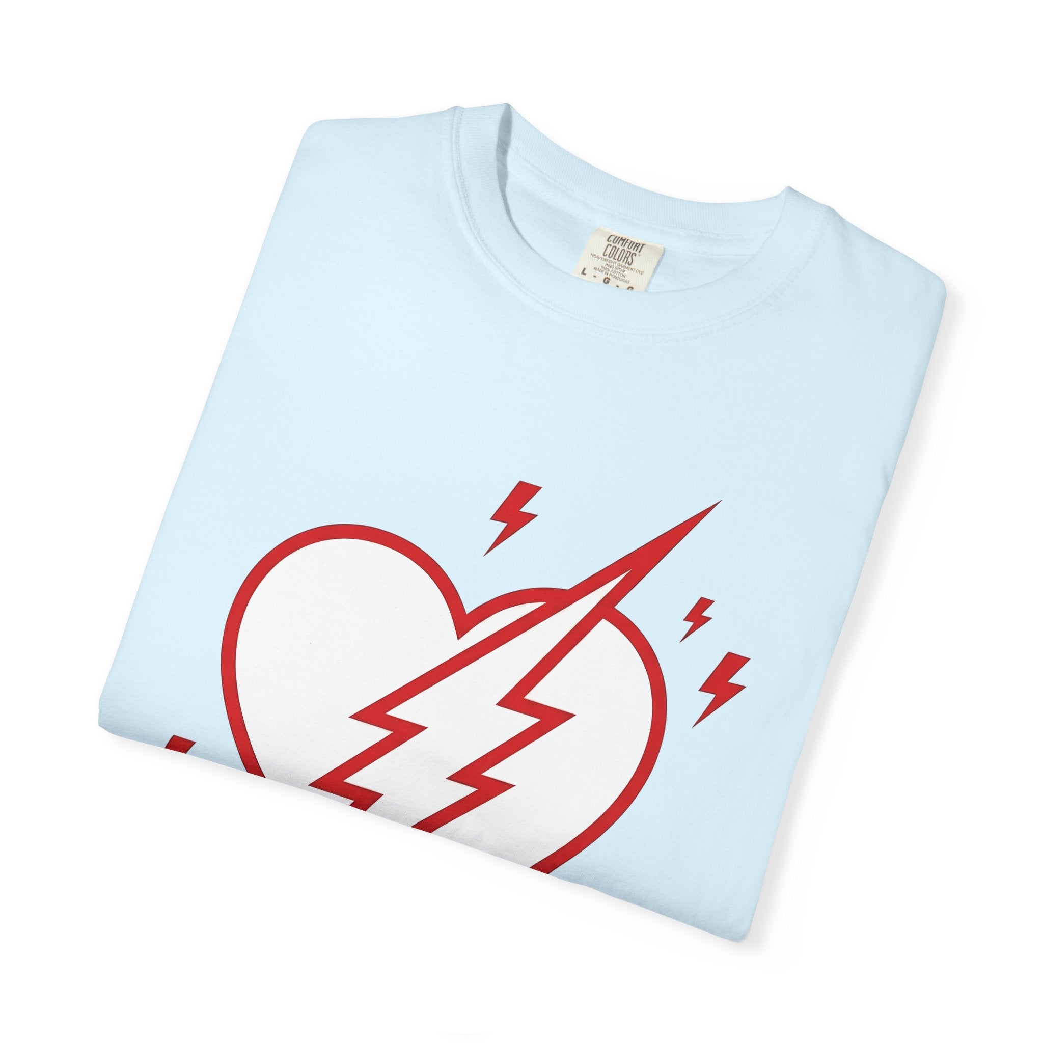 Love Heart Shirt Valentine's Day Romance Gift Women Simple Tee Heart T-Shirt Valentine Fan Minimalist Tshirt Amour Graphic Strong Flash