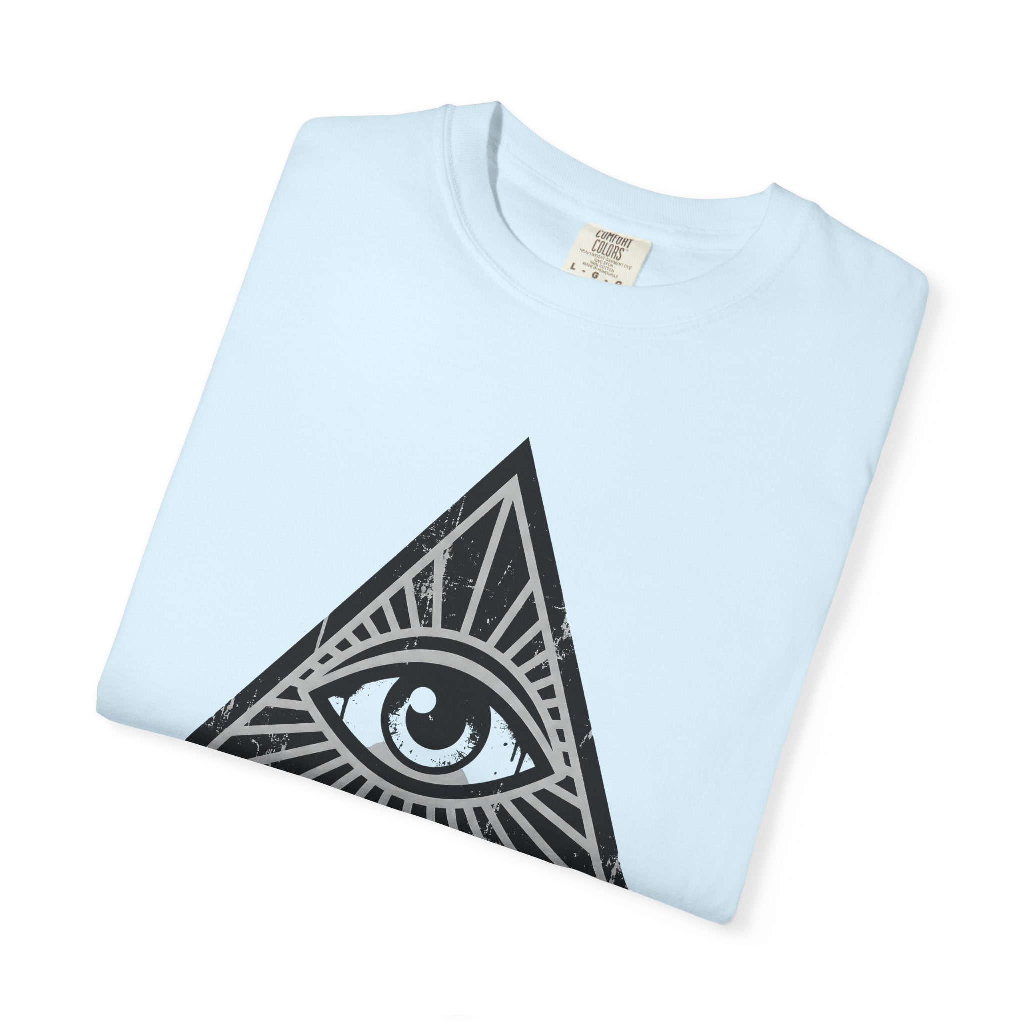 All Seeing Eye Shirt Boho Chic Spiritual Gift Women Grunge Tee Eye Of Providence T-Shirt Bohemian Fan Distressed Tshirt Mystical Graphic